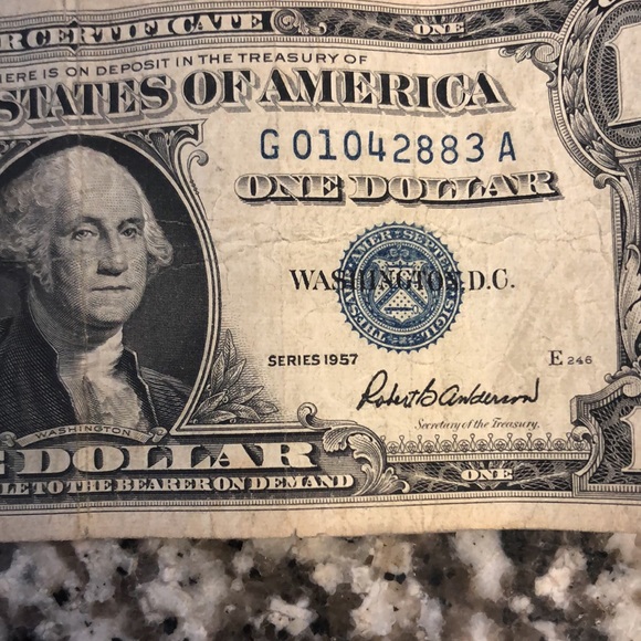 Series 1957 no mint mark - Picture 4 of 6